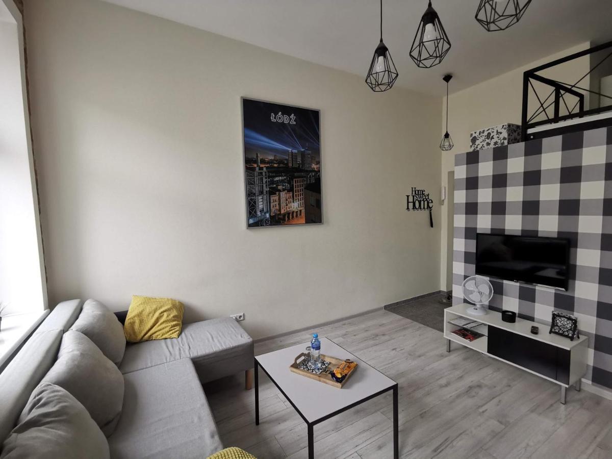 Klimatyczny Apartament W Magicznym Miejscu Lodź Bagian luar foto
