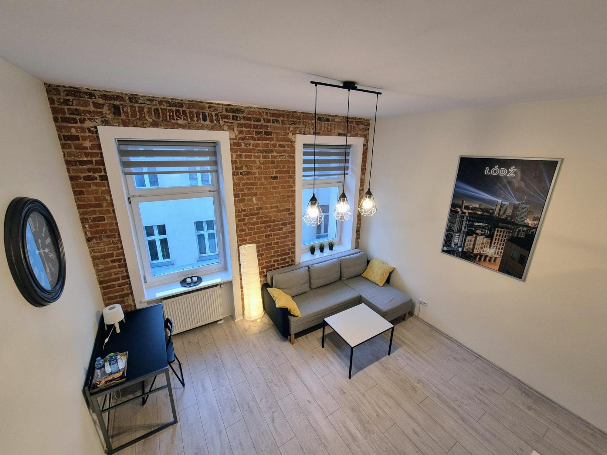 Klimatyczny Apartament W Magicznym Miejscu Lodź Bagian luar foto
