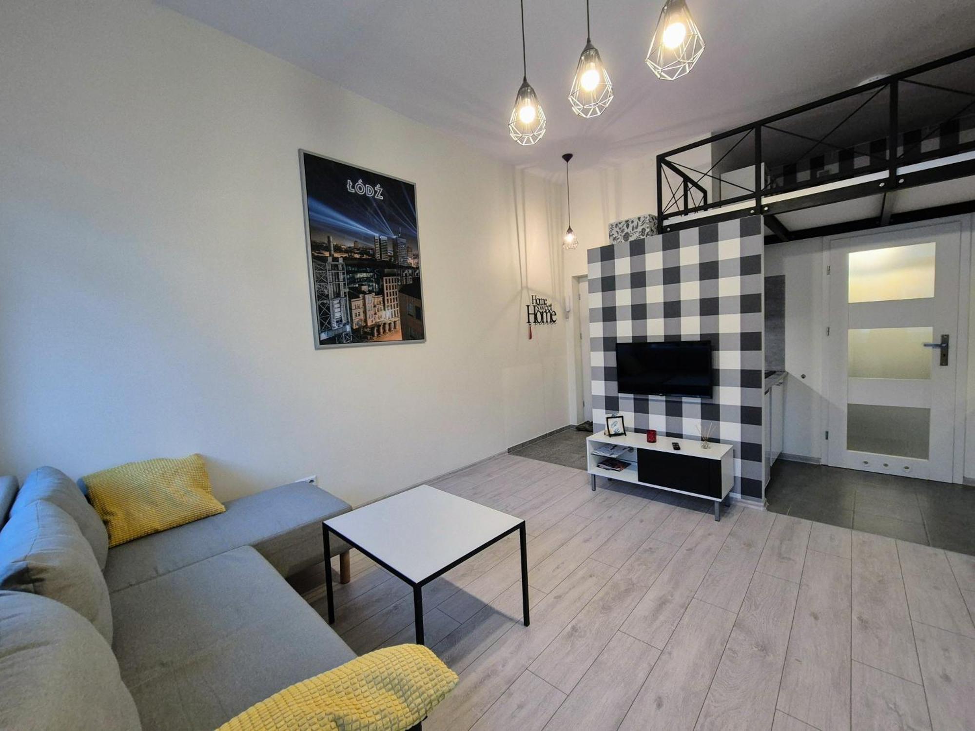 Klimatyczny Apartament W Magicznym Miejscu Lodź Bagian luar foto